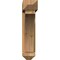 Ekena Millwork Thorton Arts and Crafts Rough Sawn Bracket w/ Offset Brace, Western Red Cedar, 6"W x 26"D x 26"H BKT0604X26X26THR03RWR - alternate 3
